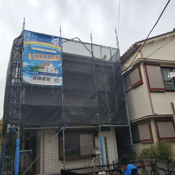 【塗装作業】サビ垂れが目立ち始めたので塗り替え（千葉県市川市相之川）