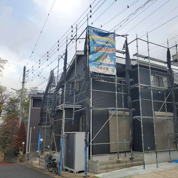 【外壁塗装・屋根塗装】バイオ洗浄と無機塗料で美観と耐久性を両立した塗り替え工事（市川市）