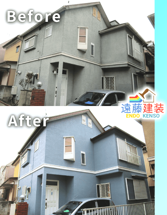 市川市の外壁塗装事例の画像3